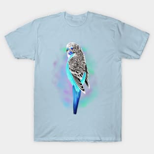 Blue budgie T-Shirt